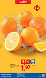 Offre Oranges dans le catalogue Lidl du moment à la page 5