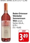Sommertraum Wein im Angebot bei E center in Ulm Sommertraum Wein Angebote von Baden Ortenauer Weinkeller bei E center Ulm für 3,49 €