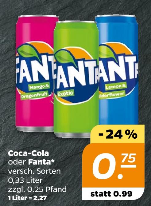 Coca-Cola oder Fanta