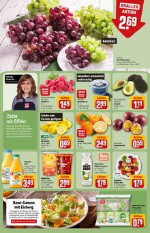 Weintrauben im REWE Prospekt "Dein Markt" mit 28 Seiten (Frankfurt (Main))