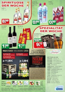 Wasser im Getränke Paradies Prospekt "DIE GETRÄNKEKÖNNER" mit 4 Seiten (Dortmund)