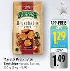 Bruschette Chips im Angebot bei EDEKA in Aschaffenburg Bruschette Chips Angebote von Maretti bei EDEKA Aschaffenburg für 1,29 €