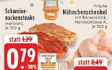 Schweinenackensteaks Angebote bei E center Wuppertal für 0,49 €