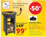 Braséro/Grill en promo chez Super U Riom à 99,00 €