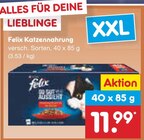 Katzenahrung Angebote von Felix bei Netto Marken-Discount St. Ingbert für 11,99 €