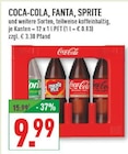 Coca-Cola, Fanta, Sprite im Angebot bei Marktkauf in Senden Coca-Cola, Fanta, Sprite Angebote von Coca-Cola bei Marktkauf Senden für 9,99 €