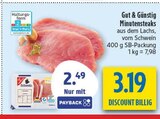 Minutensteaks Angebote von Gut & Günstig bei diska Erlangen für 2,49 €