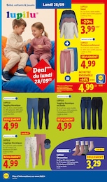 Prix et réduction Jogging dans le prospectus Lidl en cours Offre Jogging dans le catalogue Lidl du moment à la page 56