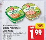 Vegane Pommersche Leberwurst von Rügenwalder Mühle für 1,99 € bei EDEKA im Angebot Vegane Pommersche Leberwurst von Rügenwalder Mühle im aktuellen EDEKA Prospekt