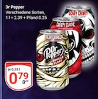 Dr Pepper im Angebot bei GLOBUS in Waren Dr Pepper Angebote bei GLOBUS Waren für 0,79 €