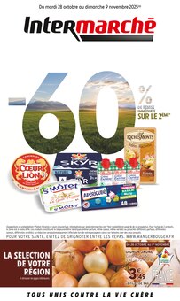 Prospectus Intermarché en cours, "-60% DE REMISE IMMÉDIATE SUR LE 2ÈME", page 1 sur 40