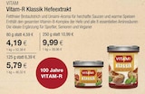 Vitam-R Klassik Hefeextrakt im VITALIA Reformhaus Prospekt zum Preis von 4,19 €