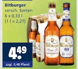 Bitburger im Angebot bei Getränkewelt in Neuss Bitburger Angebote bei Getränkewelt Neuss für 4,49 €
