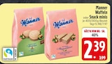 Waffeln im EDEKA Prospekt Waffeln von Manner im aktuellen EDEKA Prospekt für 2,39 €