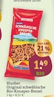 Original schwäbische Bio-Knusper-Brezel von Huober im aktuellen tegut Prospekt für 1,49 €