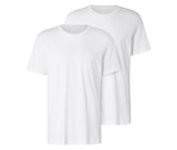 2 T-Shirts mit Rundhalsausschnitt bei Tchibo im Supermarkt im Prospekt "" für 14,99 €