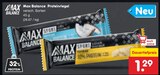 Proteinriegel von Max Balance für 1,29 € bei Netto Marken-Discount im Angebot Proteinriegel von Max Balance im aktuellen Netto Marken-Discount Prospekt