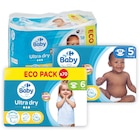 SUR TOUTES LES COUCHES ULTRA DRY - CARREFOUR BABY en promo chez Carrefour Versailles