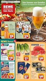 REWE Prospekt für Hamburg mit 24 Seiten REWE Prospekt "Dein Markt" für Hamburg, 24 Seiten, 02.06.2025 - 07.06.2025