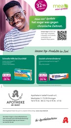 mea - meine apotheke Prospekt für Böblingen: "Unsere Juni-Angebote", 4 Seiten, 01.06.2026 - 30.06.2026