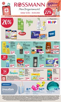 Aktueller Rossmann Prospekt "Mein Drogeriemarkt" Aktueller Rossmann Prospekt