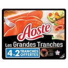 Jambon cru Les Grandes Tranches - AOSTE - Super U à Sarcelles Jambon cru Les Grandes Tranches - AOSTE en promo chez Super U Sarcelles à 3,69 €