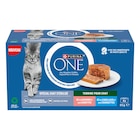 Terrines pour chats stérilisés - PURINA ONE en promo chez Carrefour Créteil à 1,64 €