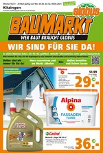 Globus-Baumarkt Prospekt für Würzburg mit 23 Seiten Globus-Baumarkt Prospekt für Würzburg: "WER BAUT BRAUCHT GLOBUS", 23 Seiten, 02.05.2021 - 08.05.2021