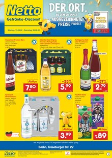 Aktueller Netto Marken-Discount Prospekt Netto Marken-Discount Prospekt "DER ORT, AN DEM DU IMMER AUSGEZEICHNETE PREISE FINDEST." mit 2 Seiten