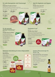 Sticks im VITALIA Reformhaus Prospekt "Aktuelle Angebote" auf Seite 4