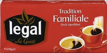 Café moulu Tradition Familiale - Casino Supermarchés à Gennevilliers Café moulu Tradition Familiale en promo chez Casino Supermarchés Gennevilliers à 5,81 €