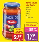 Sauce im Angebot bei Netto Marken-Discount in Pforzheim Sauce Angebote von Barilla bei Netto Marken-Discount Pforzheim für 1,99 €