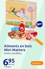 Aliments en bois - Mini Matters en promo chez Action Menton à 6,95 €