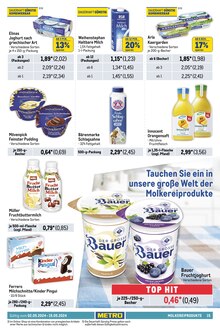 Joghurt im Metro Prospekt "Food & Nonfood" mit 39 Seiten (Bremerhaven)