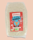 Riz Basmati Blanc - NATURILIA - Naturalia Riz Basmati Blanc - NATURILIA à 5,15 € dans le catalogue Naturalia