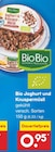 Bio Joghurt und Knuspermüsli von BioBio für 0,95 € bei Netto Marken-Discount im Angebot Bio Joghurt und Knuspermüsli von BioBio im aktuellen Netto Marken-Discount Prospekt