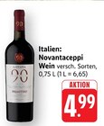 Wein im Angebot bei EDEKA in Koblenz Wein Angebote von Novantaceppi bei EDEKA Koblenz für 4,99 €
