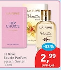 Eau de Parfum von La Rive für 2,99 € bei budni im Angebot Eau de Parfum von La Rive im aktuellen budni Prospekt