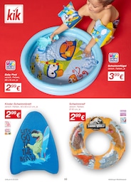 KiK Schwimmhilfe im Prospekt 