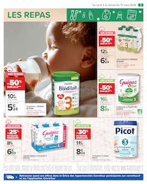 Prix et réduction Lait dans le prospectus Carrefour en cours Offre Lait dans le catalogue Carrefour du moment à la page 3