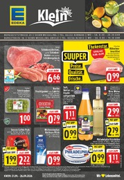 EDEKA Prospekt für Brühl mit 28 Seiten EDEKA Prospekt "Aktuelle Angebote" für Brühl, 28 Seiten, 21.09.2026 - 26.09.2026