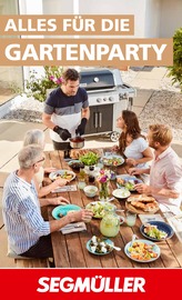Aktueller Segmüller Möbel & Einrichtung Prospekt in Aindling und Umgebung, "Alles für die Gartenparty" mit 10 Seiten, 28.03.2026 - 27.06.2026