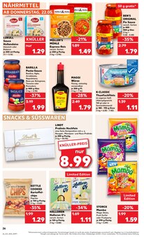 Chips im aktuellen Kaufland Prospekt (Regensburg) Chips im Kaufland Prospekt "KNÜLLER" mit 54 Seiten (Regensburg)