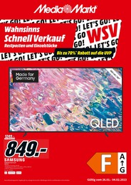 MediaMarkt Saturn Prospekt "Top Angebote" für Mannheim, 9 Seiten, 26.01.2023 - 04.02.2023