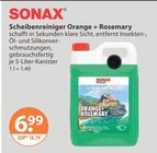Scheibenreiniger Orange + Rosemary im V-Markt Prospekt Scheibenreiniger Orange + Rosemary von SONAX im aktuellen V-Markt Prospekt für 6,99 €