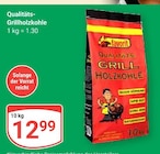 GLOBUS - Qualitäts-Grillholzkohle Angebot im Prospekt Qualitäts-Grillholzkohle bei GLOBUS im Prospekt "" für 12,99 €