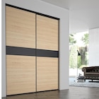 Leroy Merlin Mundolsheim - Promo Porte de placard coulissante sur-mesure ILLIKO Chêne marbré / réglisse perlé Promo Porte de placard coulissante sur-mesure ILLIKO Chêne marbré / réglisse perlé à 428,00 € dans le catalogue Leroy Merlin à Mundolsheim