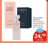 Eternity Moment Angebote von Calvin Klein bei E center Rüsselsheim für 24,99 €