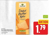 Bio-Dinkel-Butterkeks von Alnatura für 1,79 € bei E center im Angebot Bio-Dinkel-Butterkeks von Alnatura im aktuellen E center Prospekt
