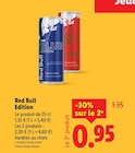 Red Bull Edition - RED BULL - Lidl à Rueil-Malmaison Red Bull Edition - RED BULL en promo chez Lidl Rueil-Malmaison à 0,95 €